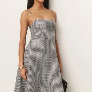 Reformation Monette Linen Midi/Maxi Dress